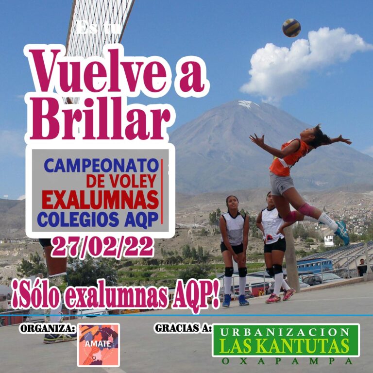 I Campeonato de vóley de Exalumnas de Arequipa