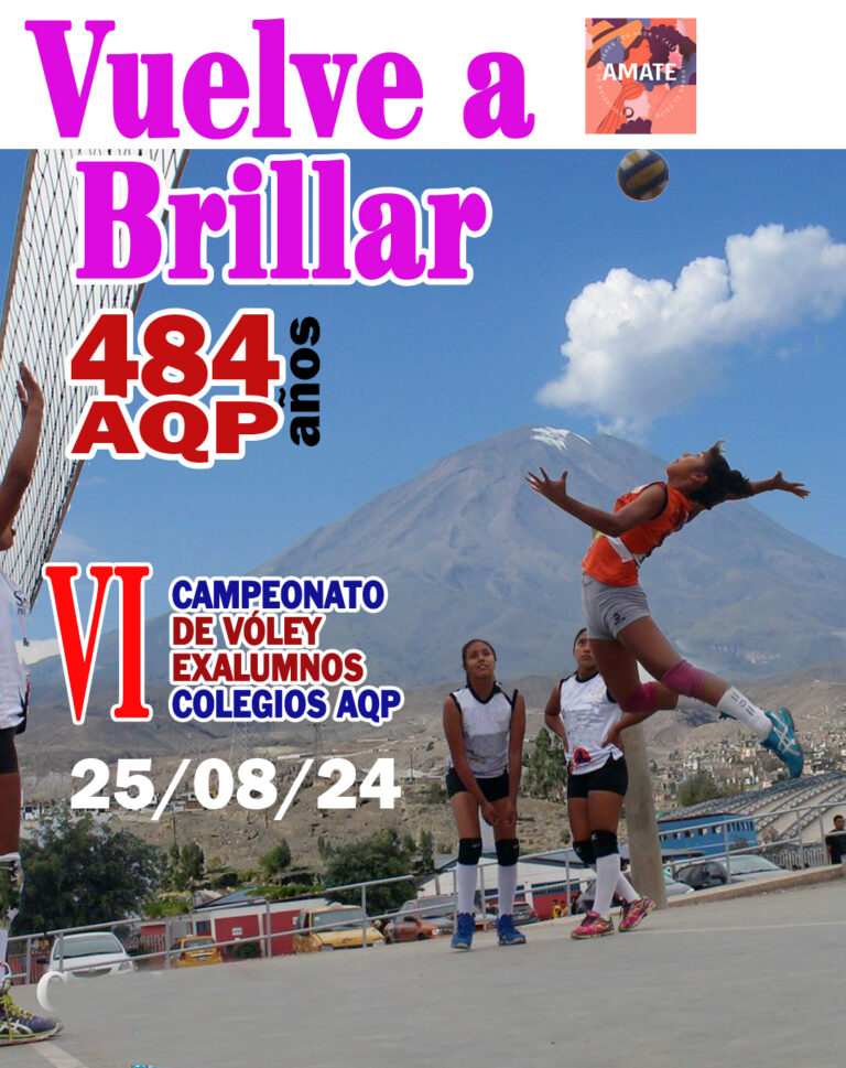 VI campeonato de Vóley de Exalumnos de colegios de Arequipa