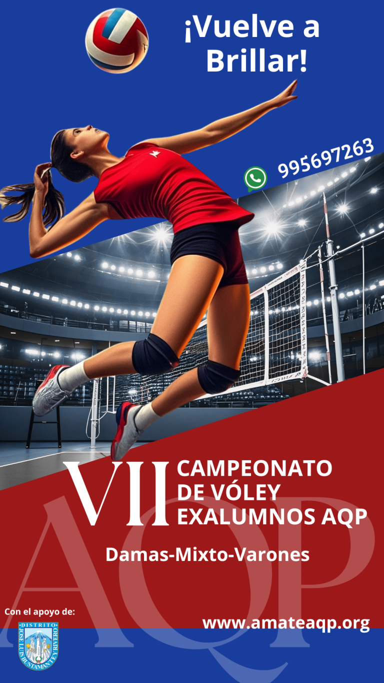 VII campeonato de vóley de Exalumnos de colegios de Arequipa